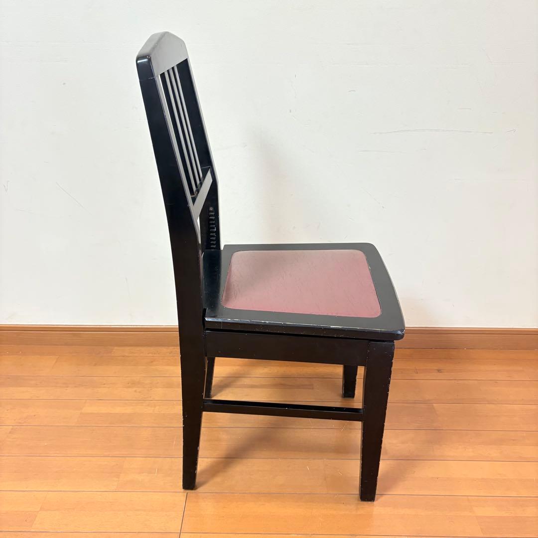 【動作良好・匿名配送】トムソン椅子 半艶塗装 アップライトピアノ