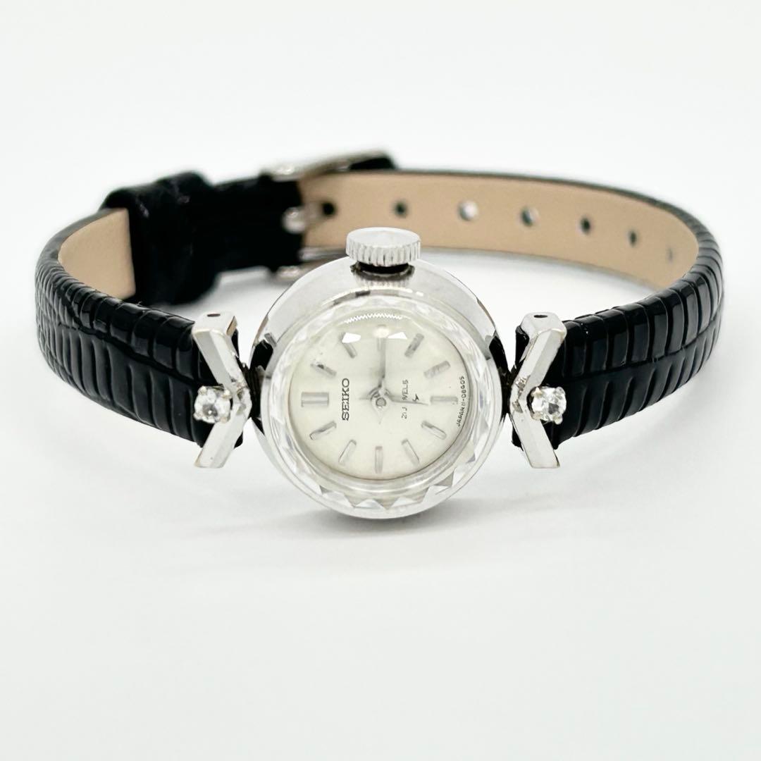 SEIKO セイコー 21石 14KWG 11-0270 手巻き 腕時計