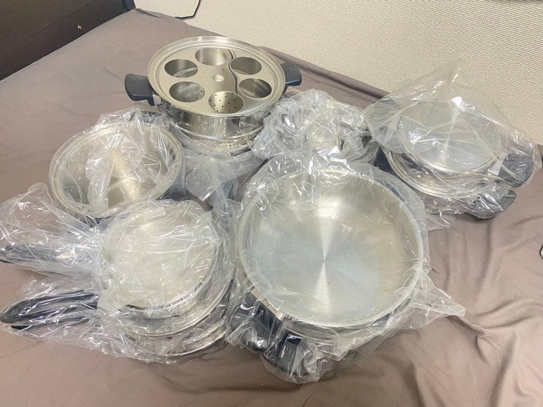 GW中のみセール　Amway アムウェイ クイーンクックウェア 21ピースセット