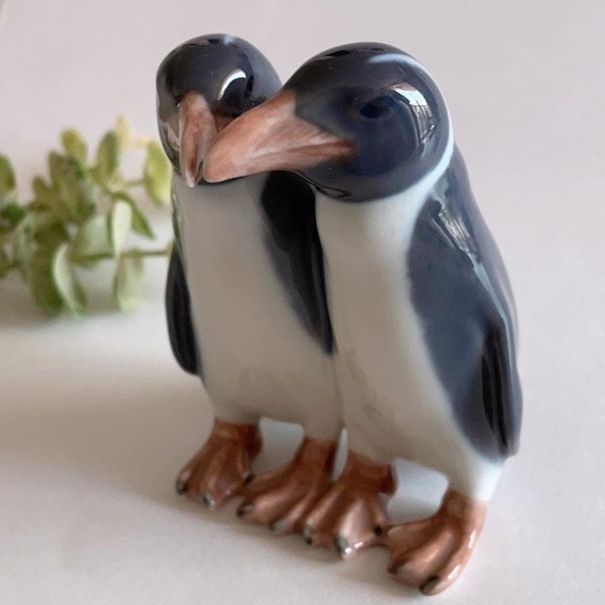 ロイヤルコペンハーゲン ペンギン フィギュリン 置物 デンマーク製
