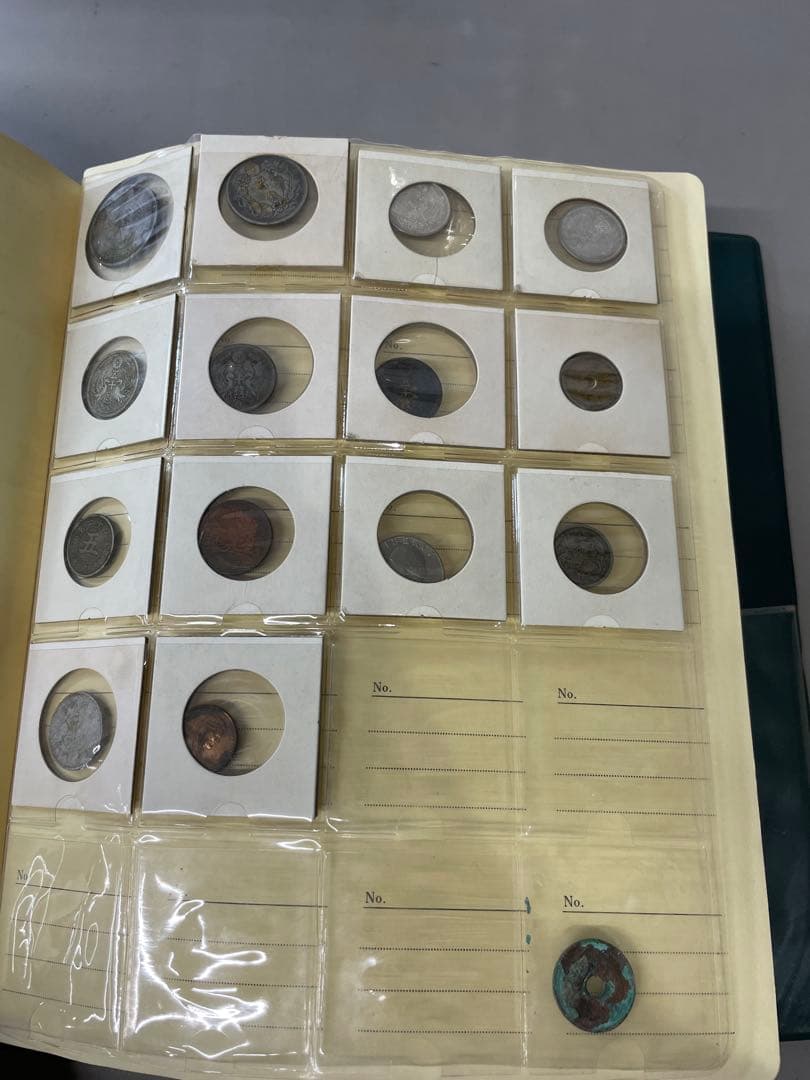 古銭　アルバムまとめ売り