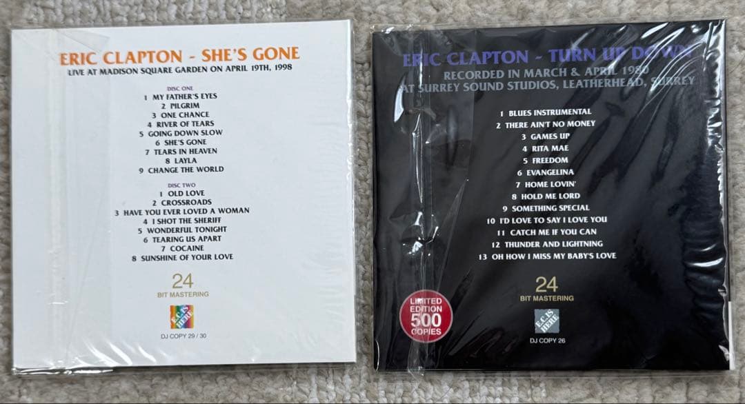 値引可‼️エリック・クラプトン 有名レーベルEC IS HERE CD12枚