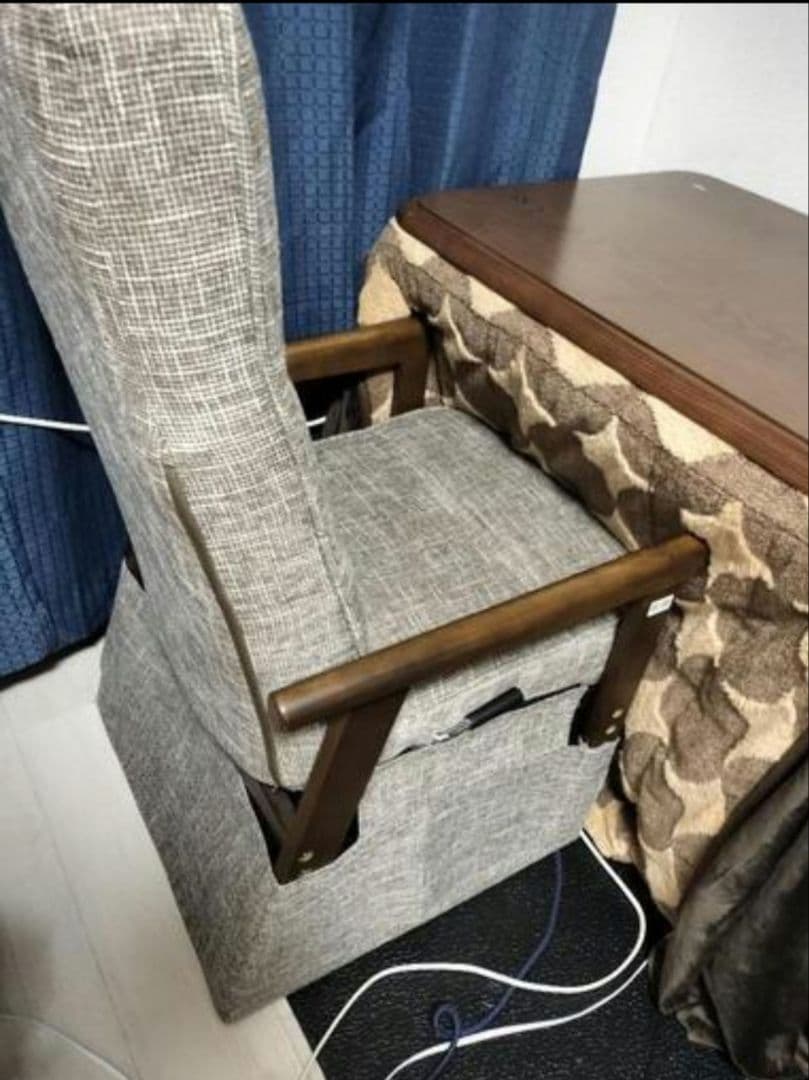 こたつテーブル椅子3点セット 引取柏市