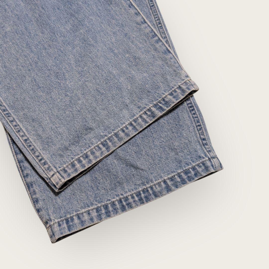 JOHNBULL　10.5オンス デニムオーバーサスペンダーパンツ　S