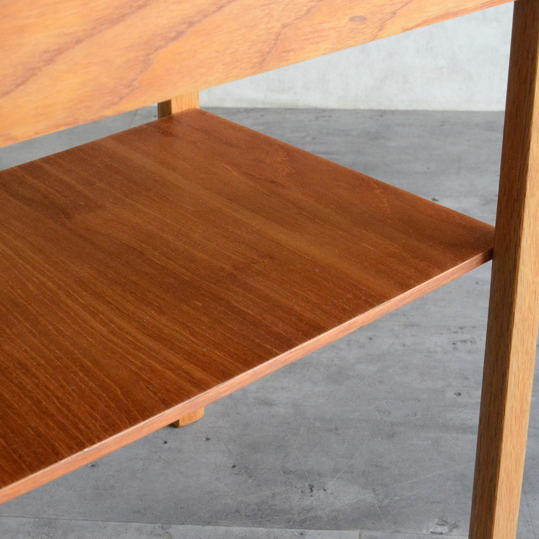 デンマーク 北欧ヴィンテージ チーク サイドテーブル 北欧家具 ナイトテーブル