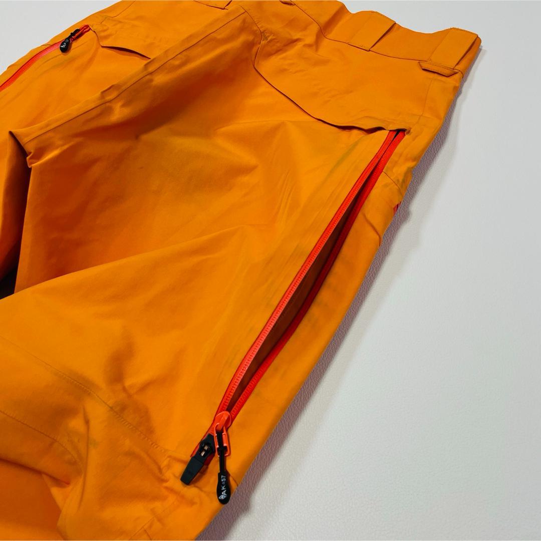 6672 バートン ak457 パンツ　ゴアテックス　オレンジ　RECCO付き