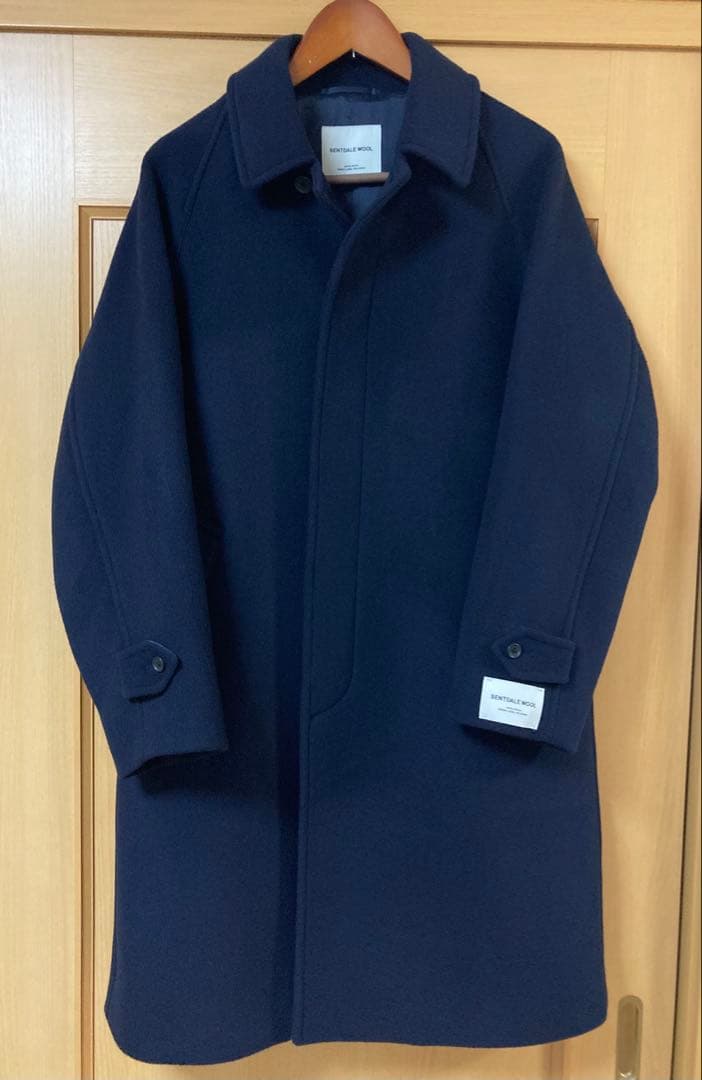 未使用品！ユナイテッドアローズ SENTDALEWOOL ステンカラー ネイビー