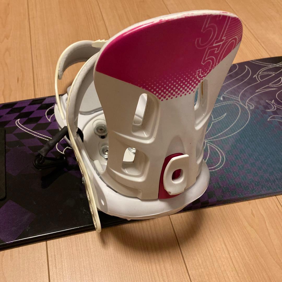 5150 プリズム スノーボードセット 140cm ビンディング サイズM