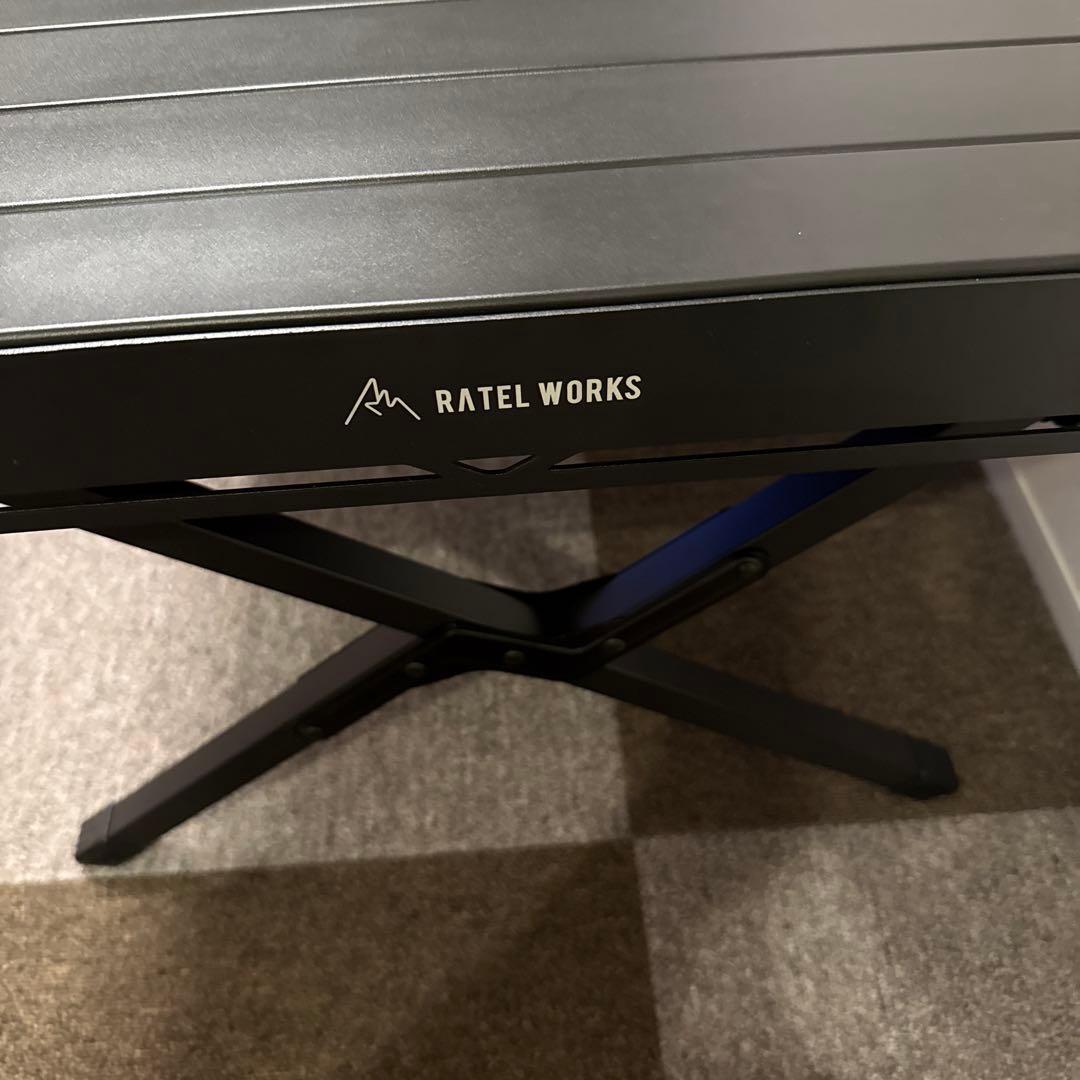 ラーテルワークスウッドパネルテーブル120