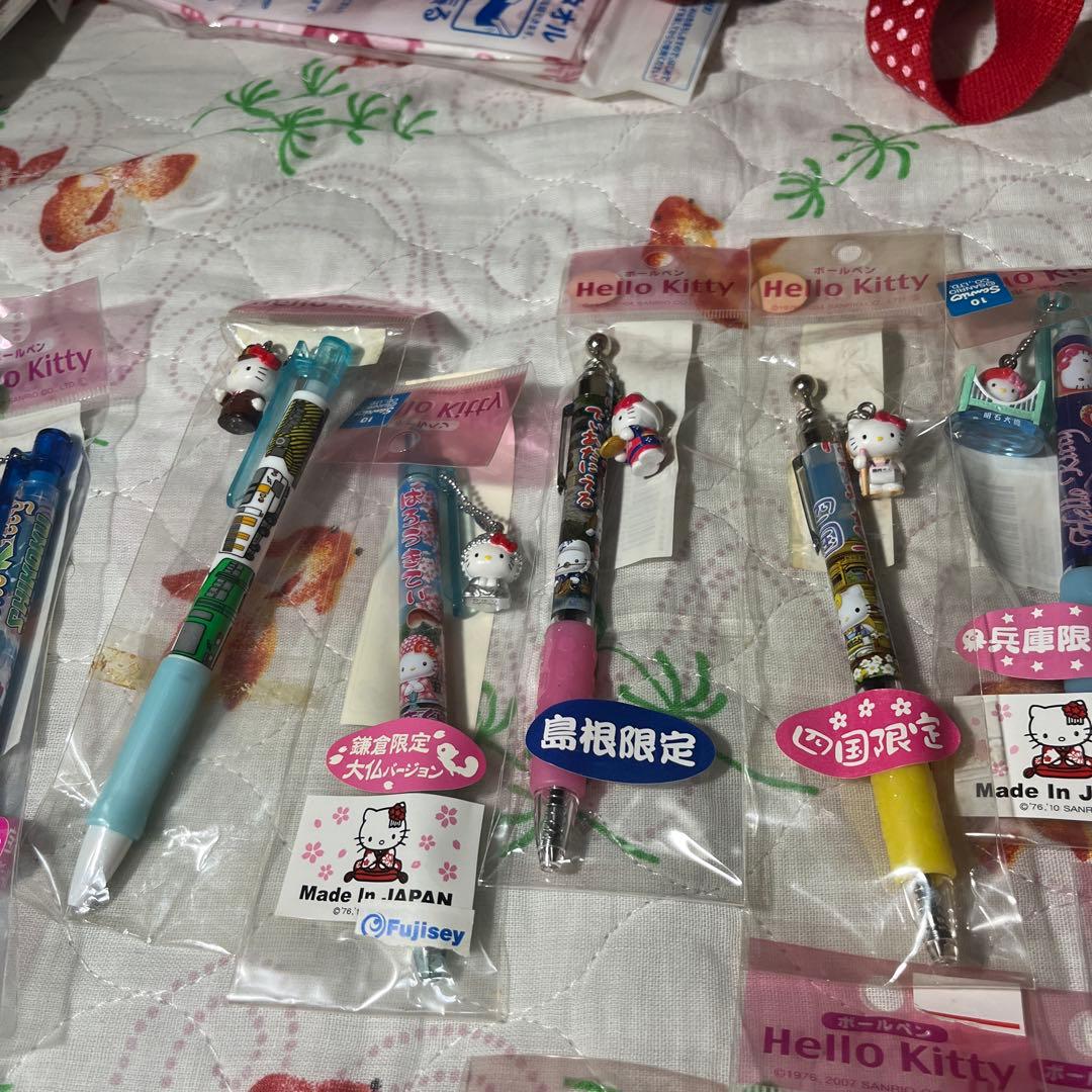 ご当地キティ　ハローキティ　ボールペンまとめ売り　28本