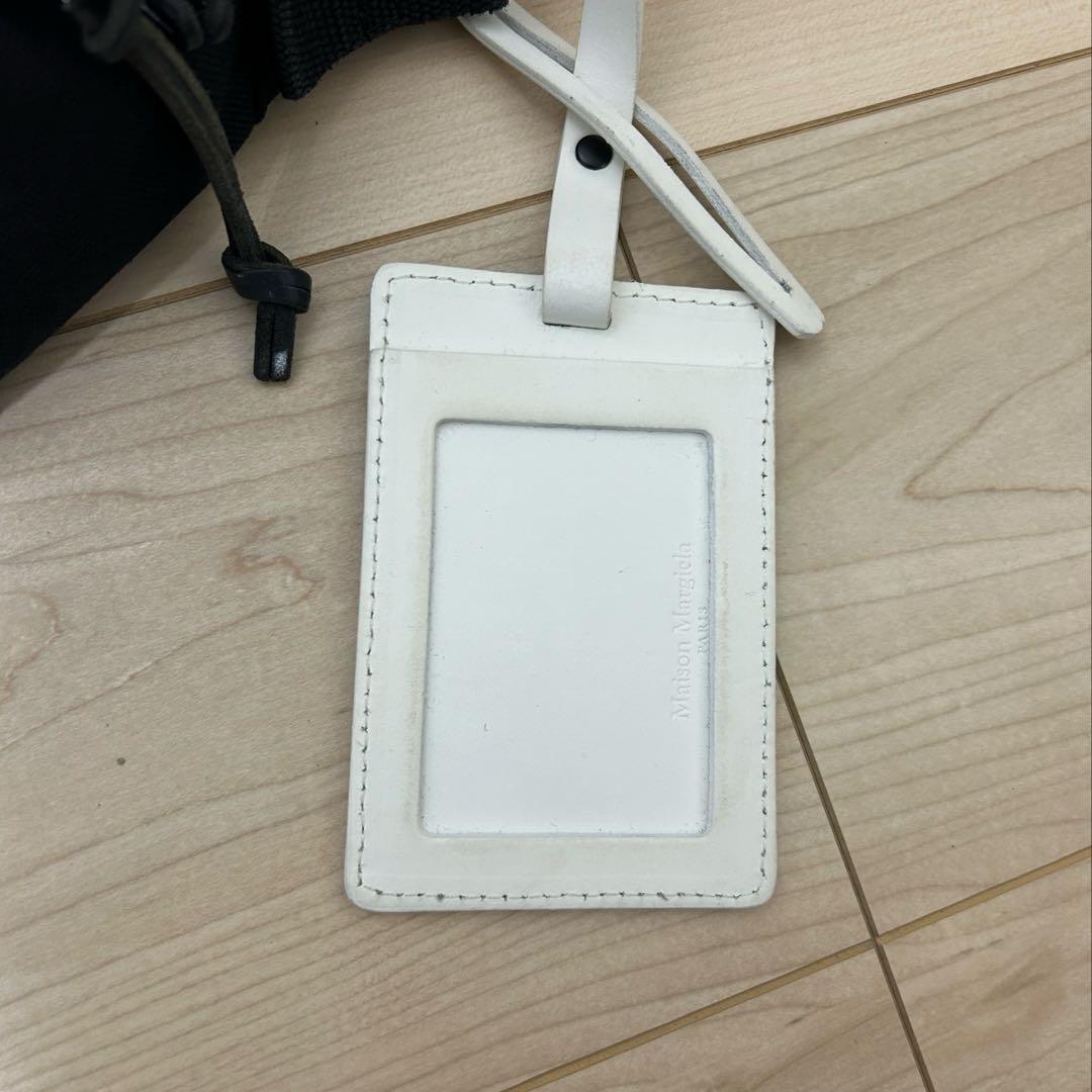 Maison Margiera 11 ボディバッグ ブラック パスケース付