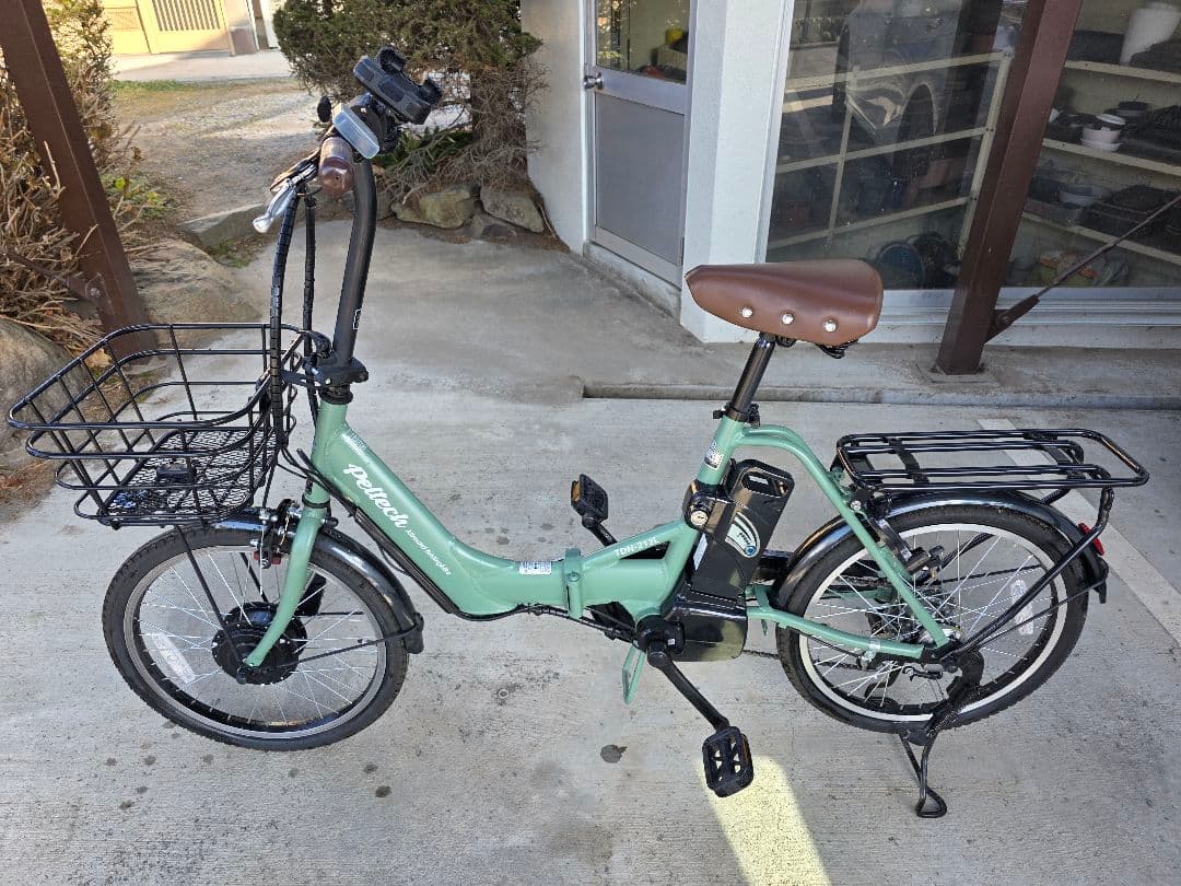 PELTECH ペルテック TDN-212L 折りたたみ電動自転車