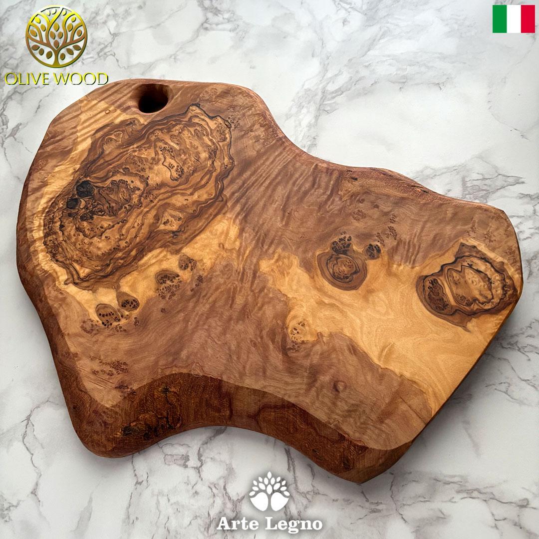 木理幽玄 オリーブウッド カッティングボード まな板 イタリア アルテレニョ 中
