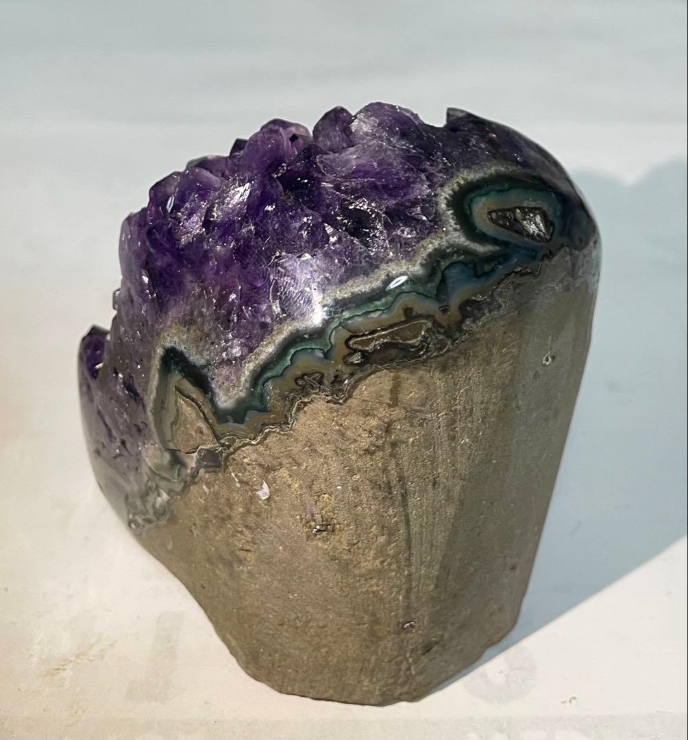 高品質アメジストドーム 紫水晶 クリスタル パワーストーン お守 浄化 幸運