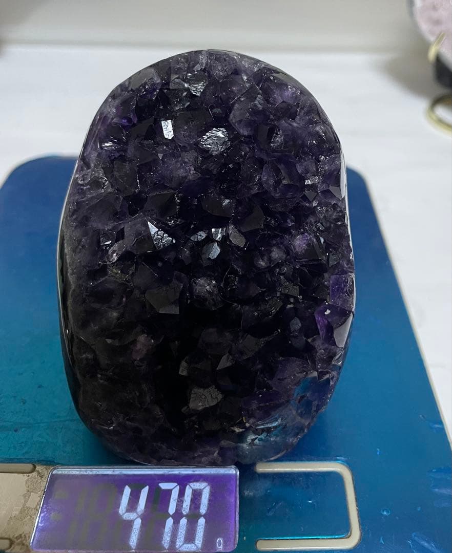 高品質アメジストドーム 紫水晶 クリスタル パワーストーン お守 浄化 幸運