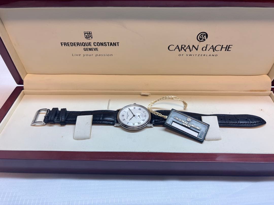 FREDERIQUE CONSTANT 腕時計 クォーツ 純正ベルト