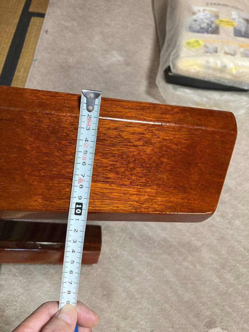 天然木の高級座卓（一枚板、匠職人の希少品）