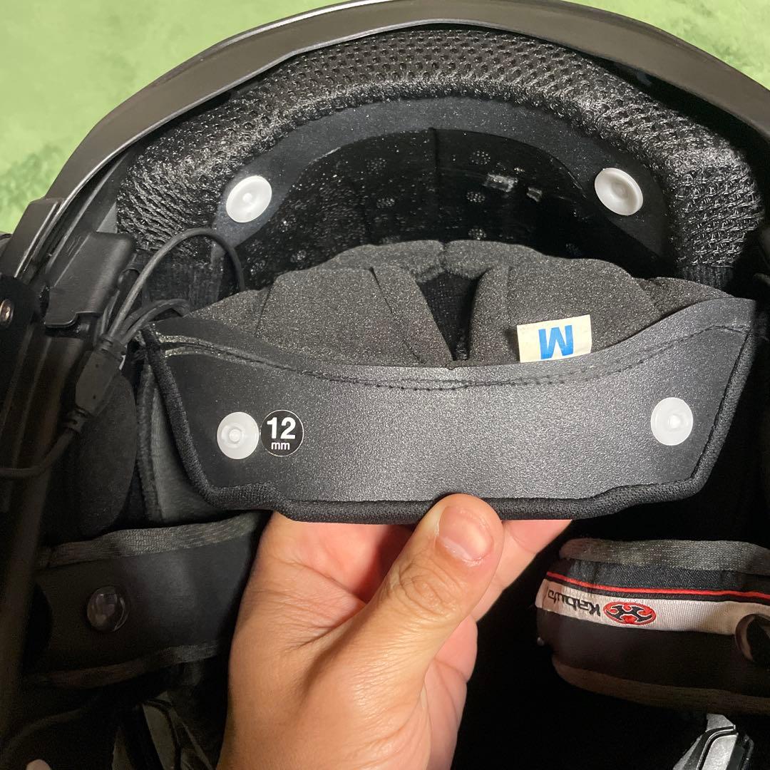 OGKカブト カムイ3 Mサイズ　フラットブラック