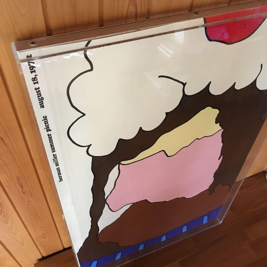 ハーマンミラー　サマーピクニック　1972 ポスター