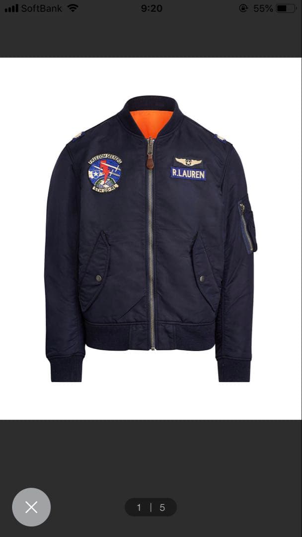 S*n様 正規品POLO RALPH LAUREN ツイル ボンバー ジャケット