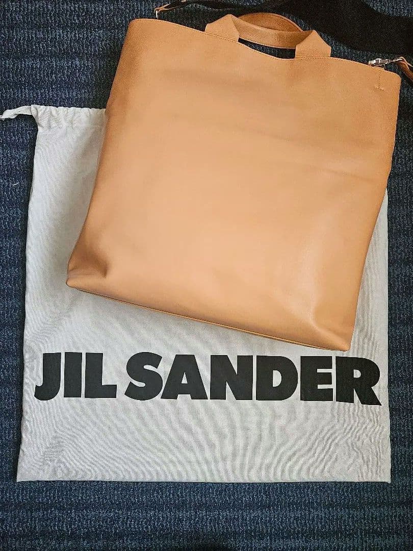 JIL SANDER レザー 2way トートバッグ XIAOTOTE