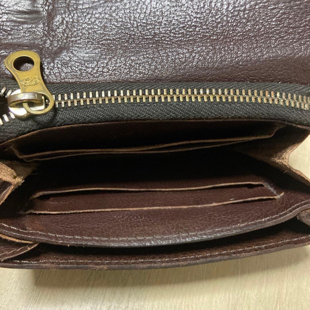 イルビゾンテ 財布 ブラウン 折りたたみ