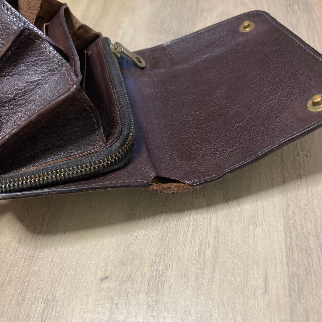 イルビゾンテ 財布 ブラウン 折りたたみ