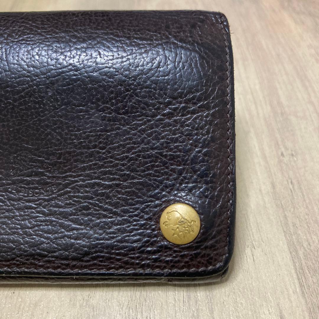 イルビゾンテ 財布 ブラウン 折りたたみ