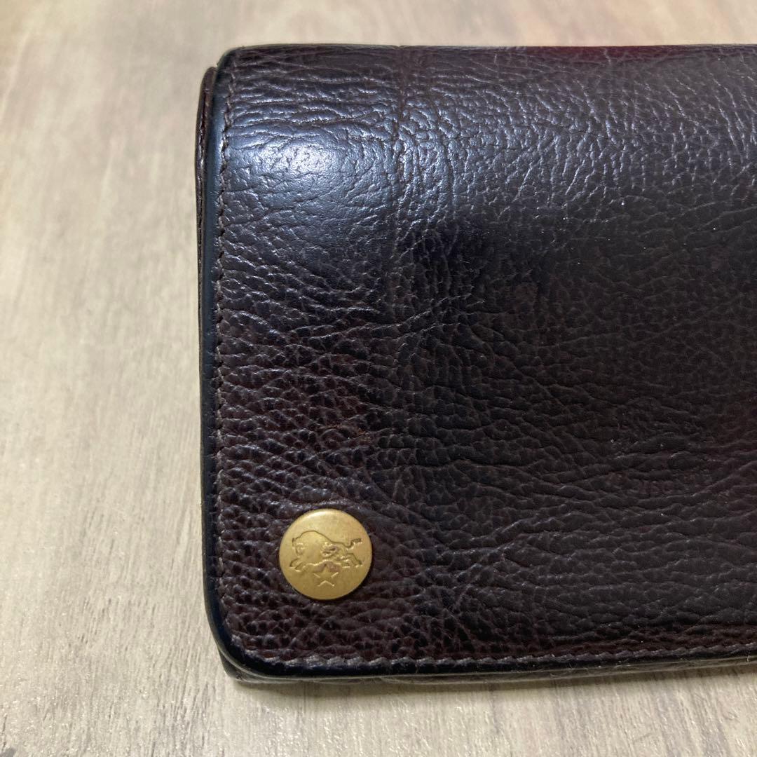 イルビゾンテ 財布 ブラウン 折りたたみ