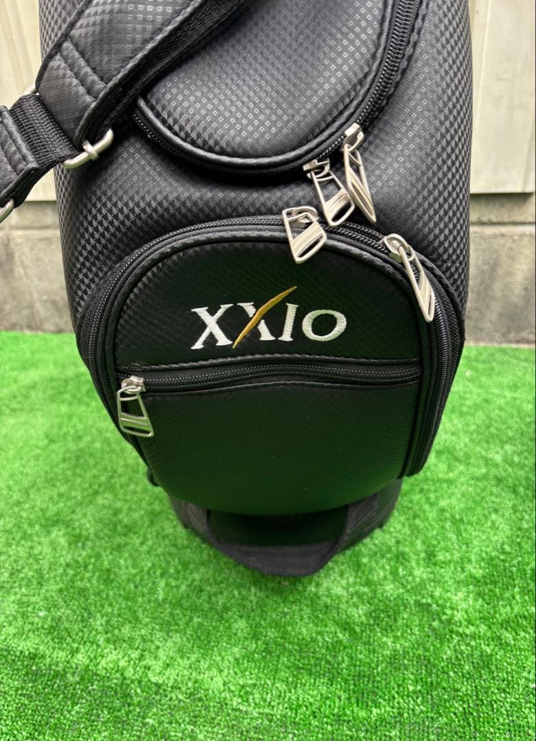 XXIO ゼクシオ キャディバッグ ゴルフバッグ ブラック