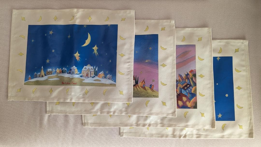 【希少】ハウス食品 ランチマット 伊藤正道 Masa Ito 非売品 4枚入り