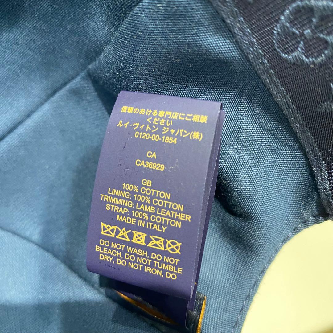 Louis Vuitton ルイヴィトン デニム モノグラムキャップ