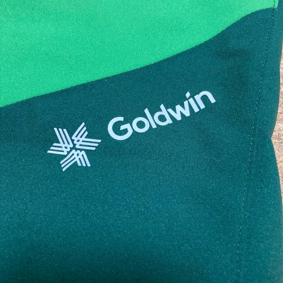 【極美品】ゴールドウィンGOLDWINスキーパンツ スキーウェアM-Lメンズ緑