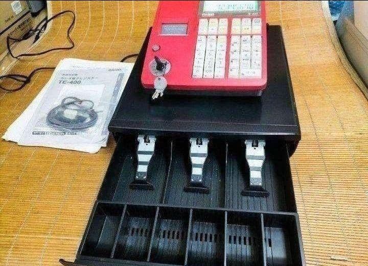 カシオレジスター　TE-400　フル設定無料　PC連携売上管理　5800041