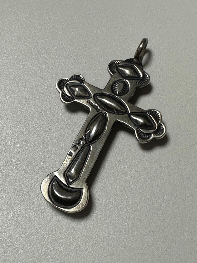 vintage NAVAJO ナバホ クロストップ ターコイズ シルバーチェーン