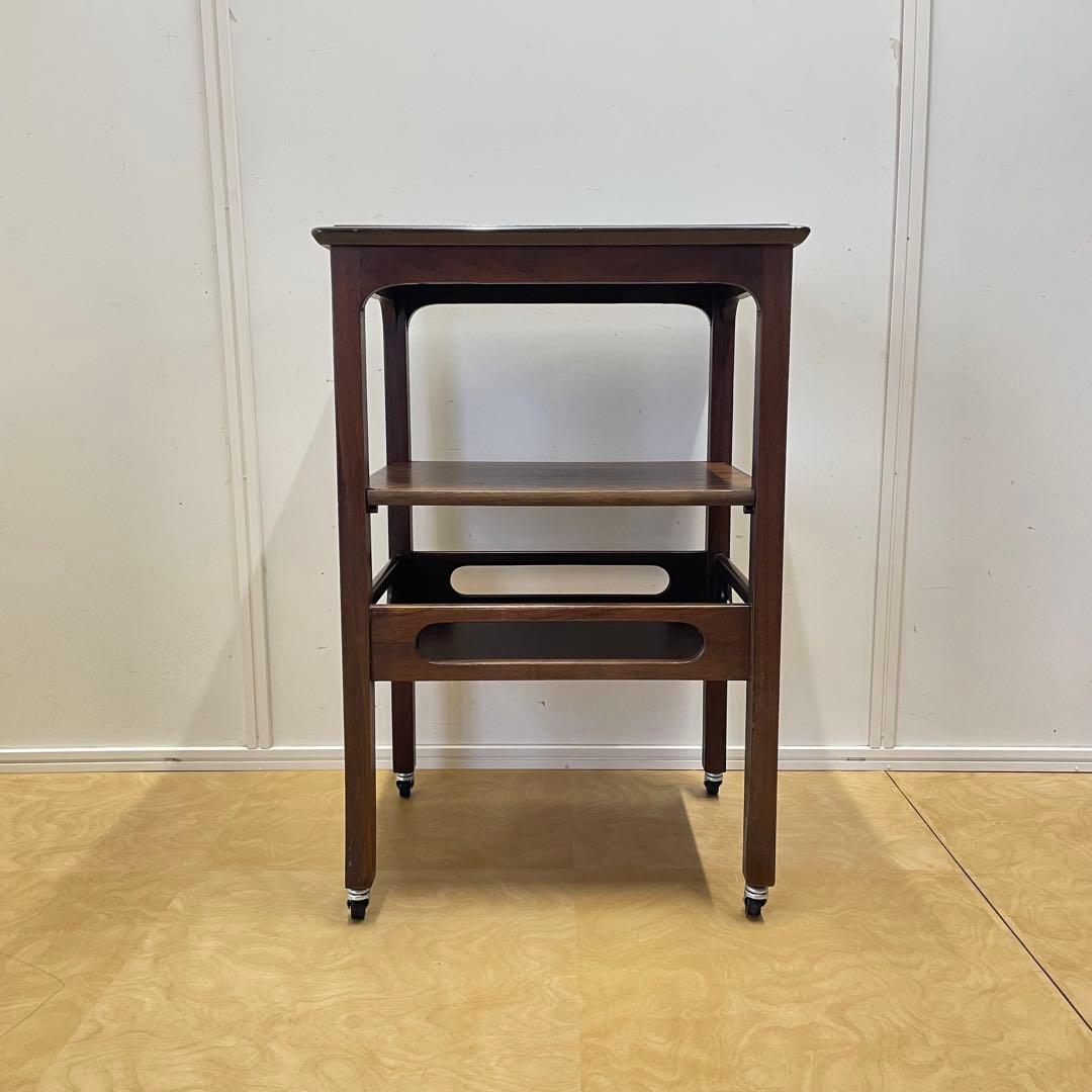 希少 オールドマルニ サイドテーブル 飾り台 棚 ワゴン ラック ビンテージ