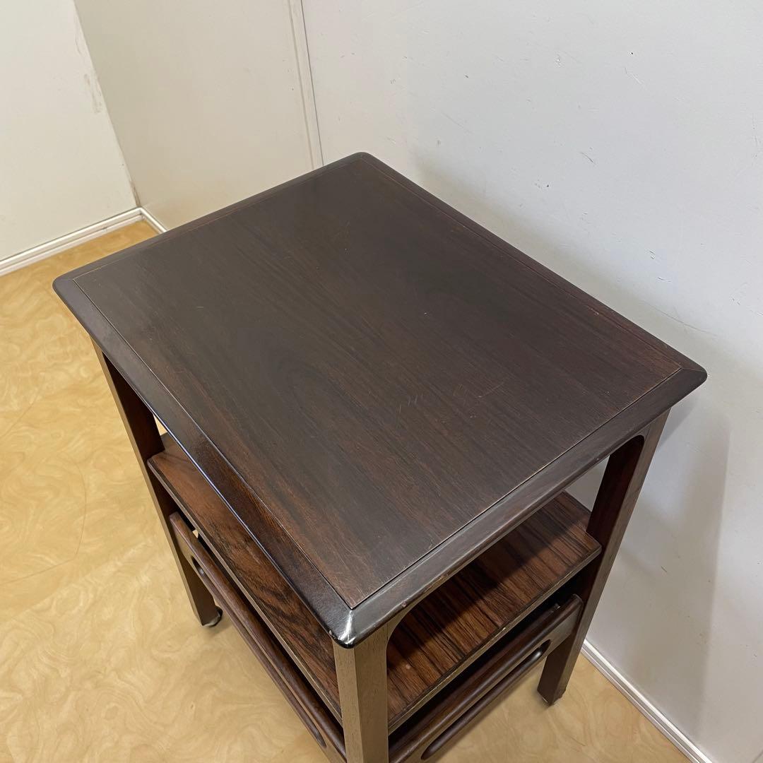 希少 オールドマルニ サイドテーブル 飾り台 棚 ワゴン ラック ビンテージ