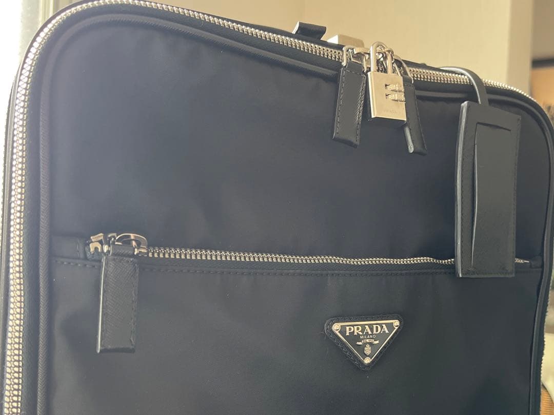 【R】再値下【PRADA ナイロン製キャリー】プラダ／キャリーケース