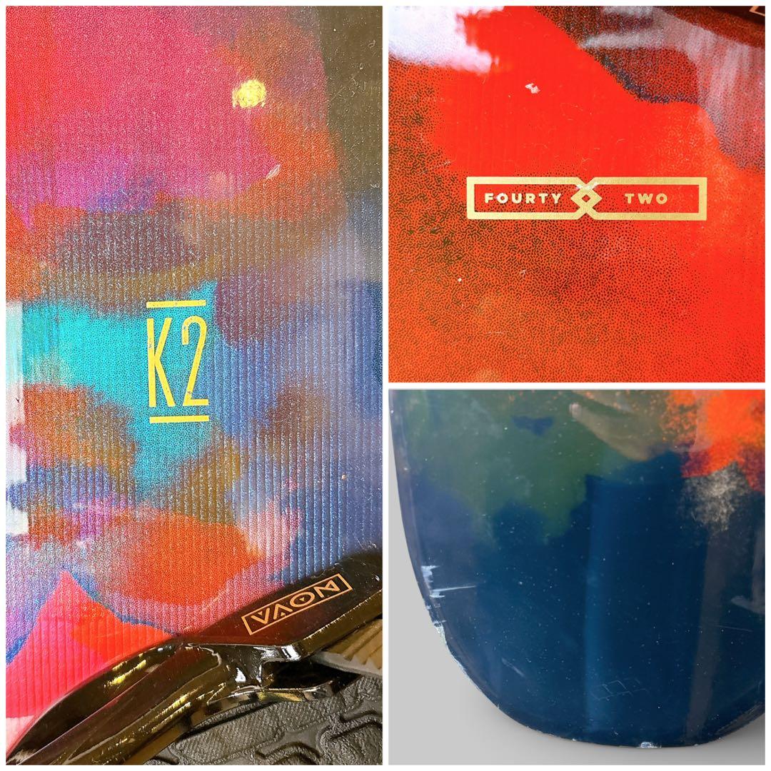 【美品】K2×サロモン レディース スノーボードセット 142cm 3点セット