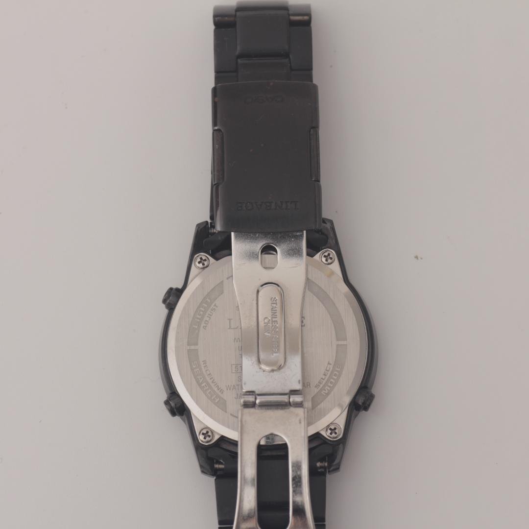 稼働品 CASIO カシオ LINEAGE LCW-M170 ソーラー電波 時計