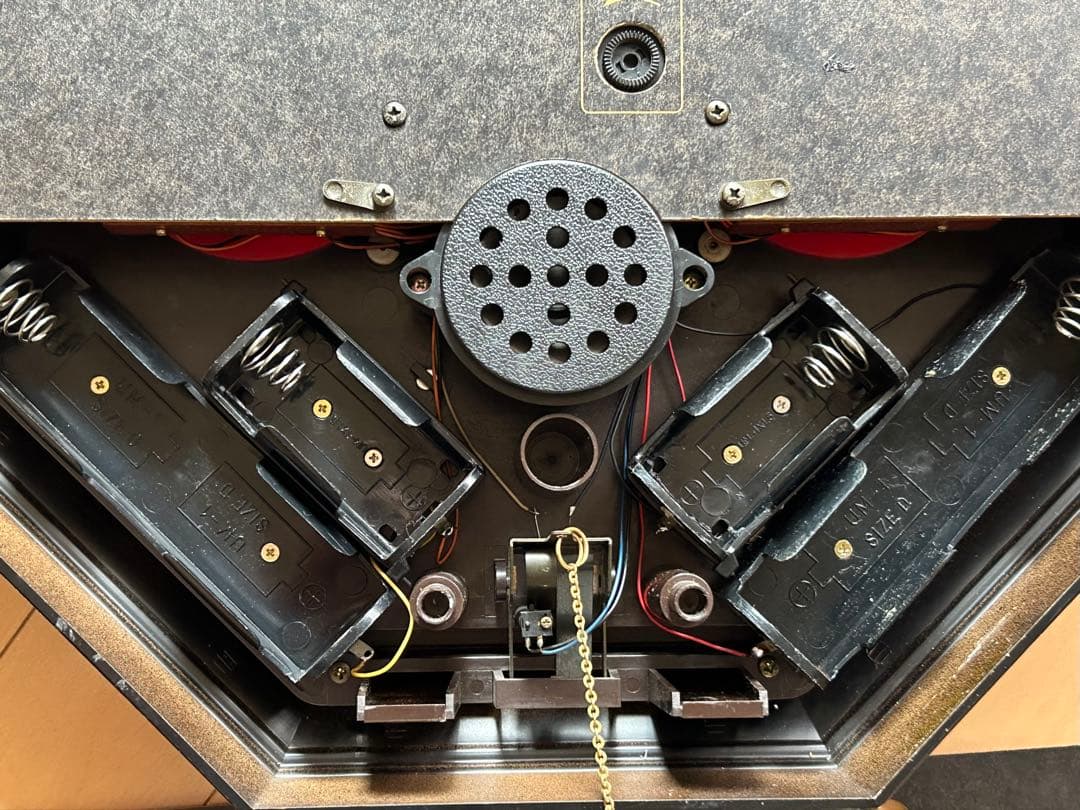 CITIZEN からくり 時計 KC-2614 カットガラス ホーロー文字盤