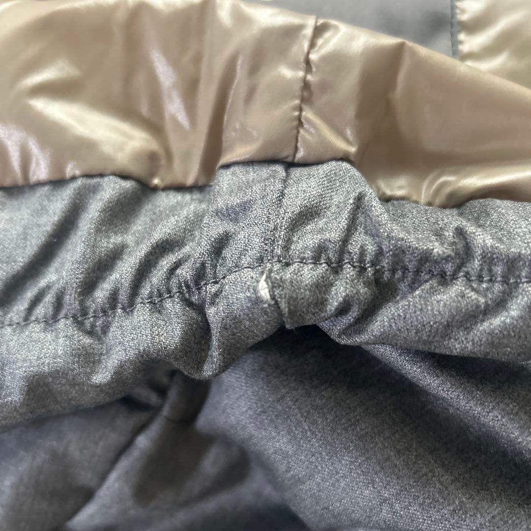 DUVETICA フード付きダウンベスト 42 グレー