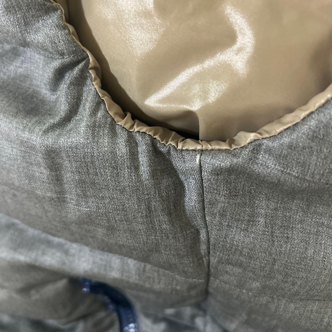 DUVETICA フード付きダウンベスト 42 グレー