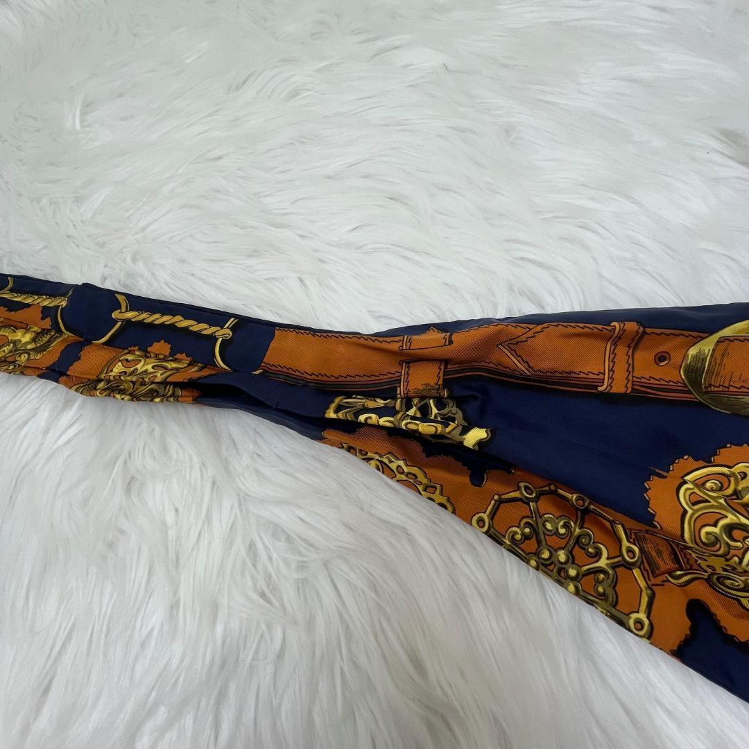 エルメス HERMES スカーフ　シルク100％ 　タグあり
