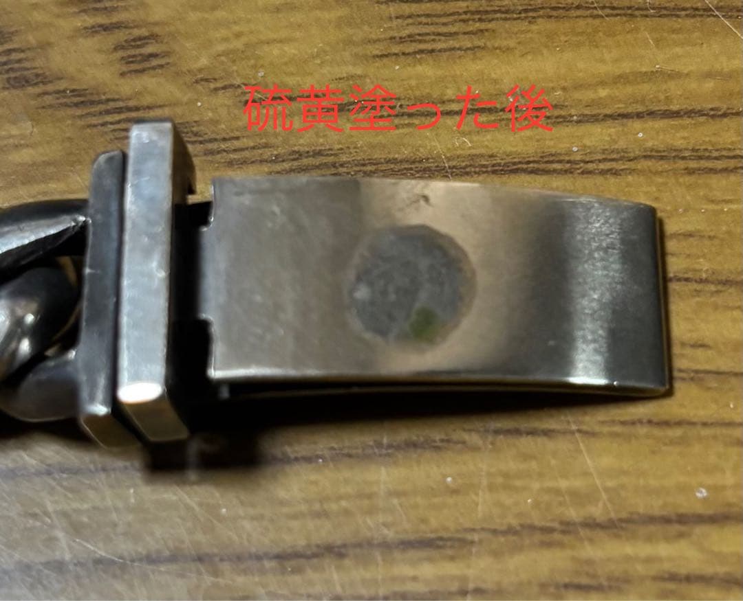 SILVER925ブレスレット925 刻印あり 重量132g 美品 極太