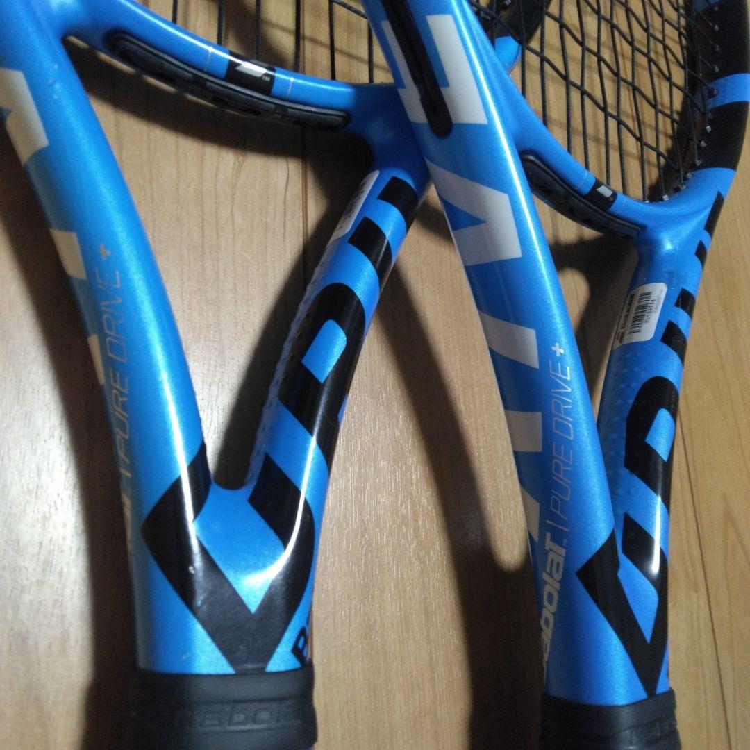 Babolat PURE DRIVE + G2　ピュアドライブプラス（＋）２本