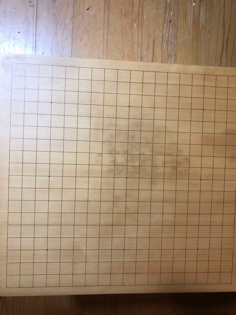 【希少】6.6寸 本榧 囲碁盤セット ヘソ 脚付き 桐箱 碁笥付き