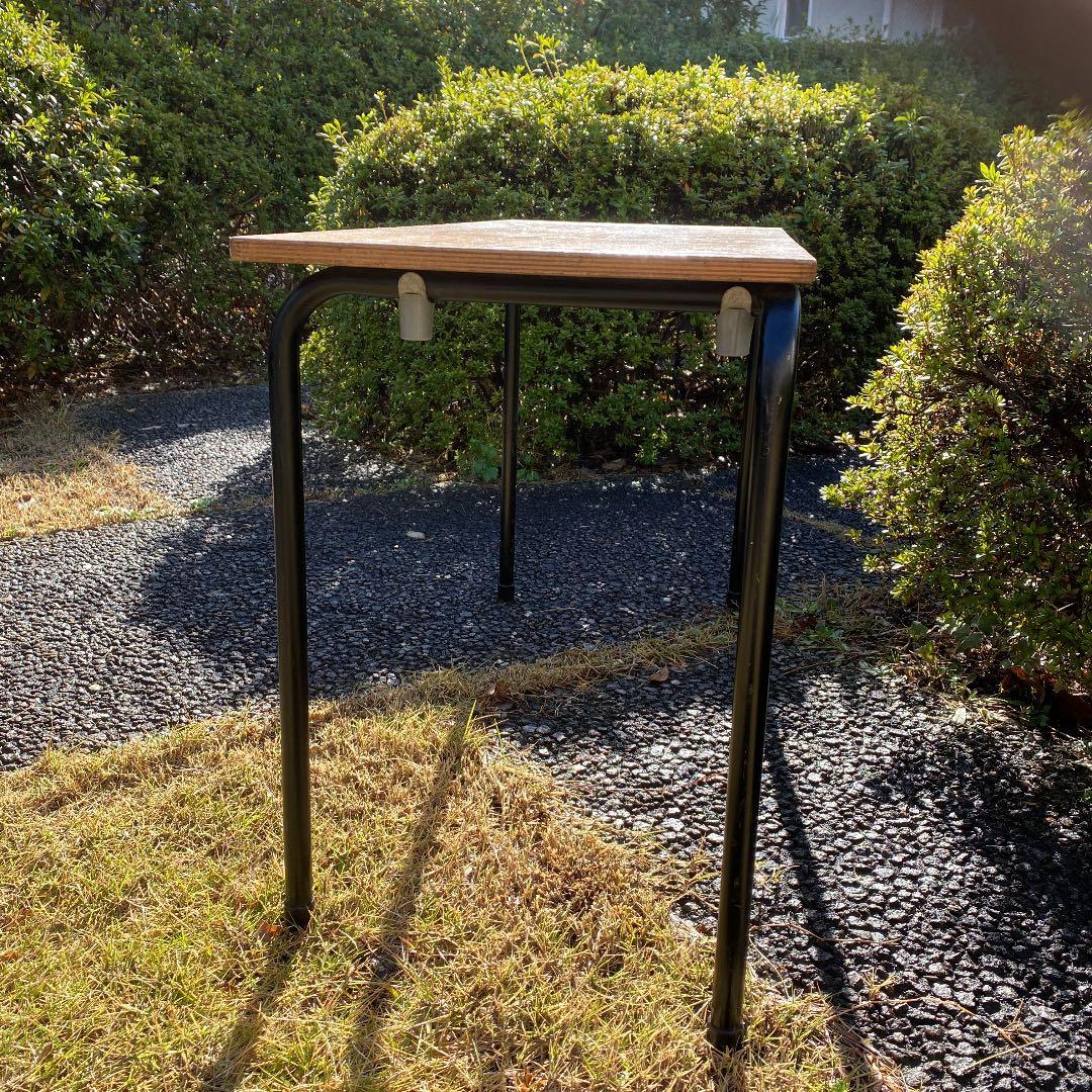 インダストリアル　サイドテーブル　アンティーク