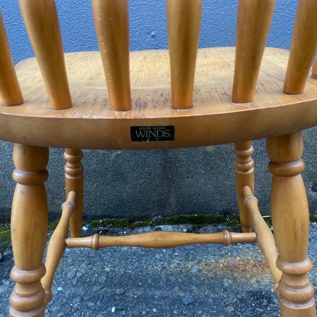 ビンテージ 飛騨家具 WINDS 太平 ウィンザーチェア 木製 チェアー 椅子