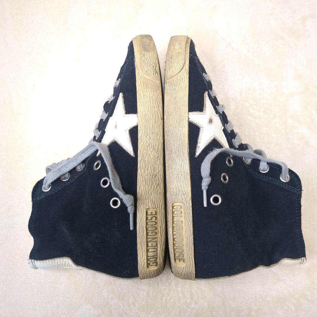ゴールデングース✨️ FRANCY　ハイカットスニーカー　スエードレザー　35